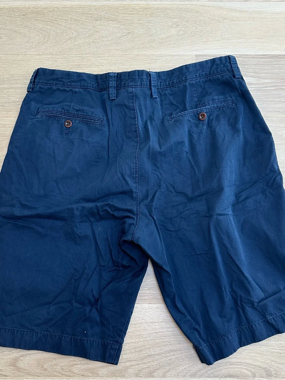 J.CREW - MEN'S CHINO SHORTS - SIZE 34 - NAVY BLUE